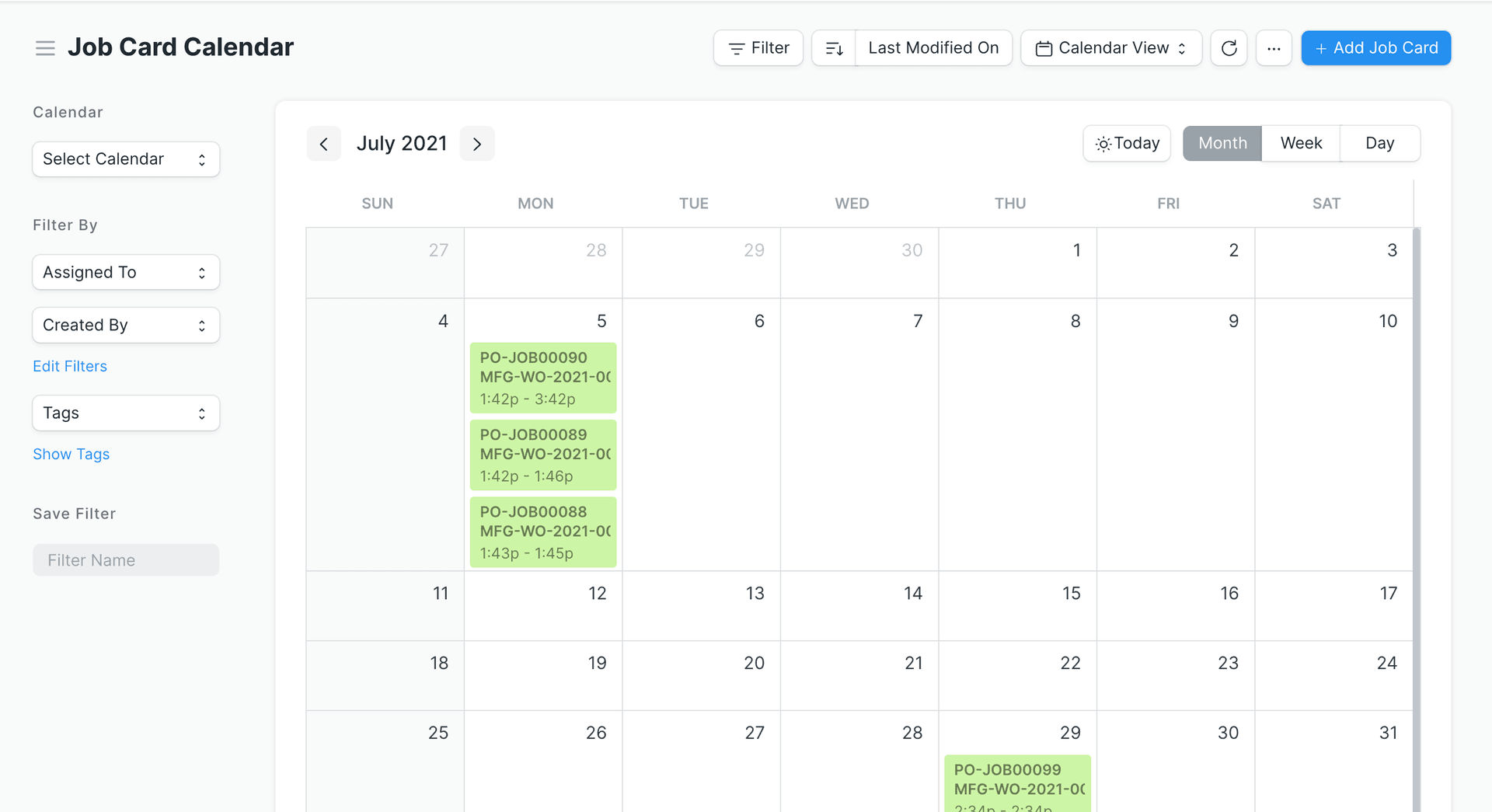 Material Resource Planning (MRP)